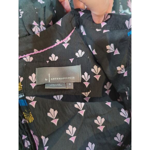 Anthropologie Dasha Smocked Midi Dress - Picture 2 of 7